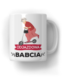 Kubek Odjazdowa Babcia - HiPanda! Śmieszne Prezenty z Nadrukami ?
