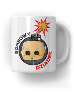 Kubek Bombowy Dziadek - HiPanda! Śmieszne Prezenty z Nadrukami ?