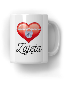 Kubek Zajęta - HiPanda! Śmieszne Prezenty z Nadrukami ?