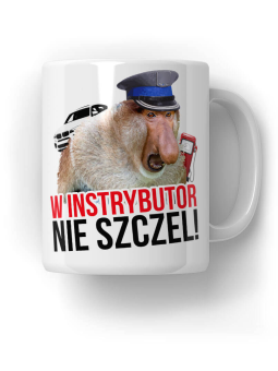 Kubek W instrybutor nie szczel - HiPanda! Śmieszne Prezenty z Nadrukami ?