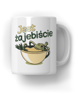 Kubek Jest Żajebiście - HiPanda! Śmieszne Prezenty z Nadrukami ?