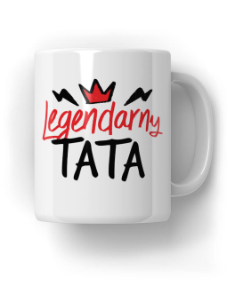 Kubek Legendarny Tata - HiPanda! Śmieszne Prezenty z Nadrukami ?