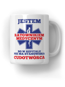 Kubek Ratownik Medyczny Cudotwórca - HiPanda! Śmieszne Prezenty z Nadrukami ?