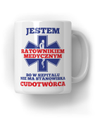 Kubek Ratownik Medyczny Cudotwórca - HiPanda! Śmieszne Prezenty z Nadrukami ?