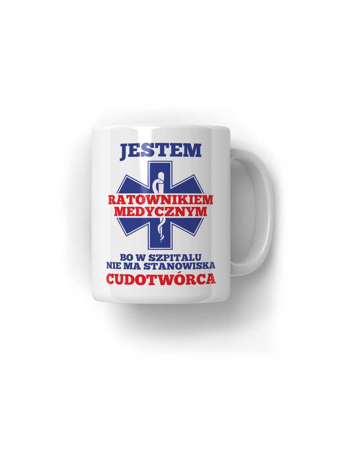 Kubek Ratownik Medyczny Cudotwórca - HiPanda! Śmieszne Prezenty z Nadrukami ?