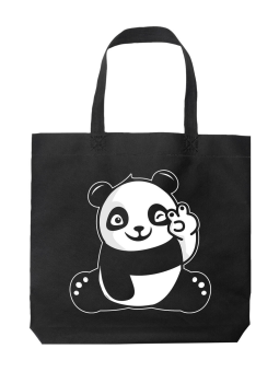 Torba Hi Panda Fan Czarna - HiPanda! Śmieszne prezenty z Nadrukami ?