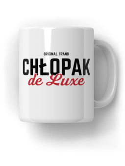 Kubek Chłopak deLuxe - HiPanda! Śmieszne Prezenty z Nadrukami ?