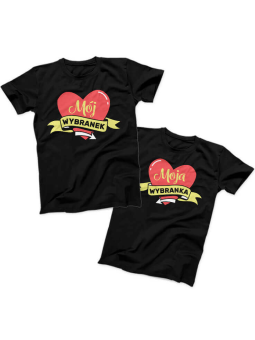 Zestaw koszulek Wybrankowie Czarna - HiPanda.pl