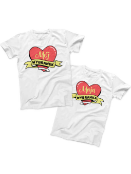 Zestaw koszulek Wybrankowie Biała - HiPanda.pl