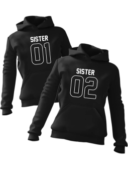Zestaw bluz z kapturem Sister 01 02 - HiPanda.pl