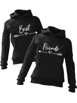 Zestaw bluz z kapturem Best Friends - HiPanda.pl