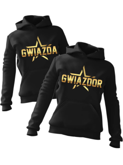 Zestaw bluz z kapturem Gwiazda & Gwiazdor - HiPanda.pl