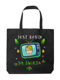 Torba Jest Kevin są Święta Czarna - HiPanda! Śmieszne prezenty z Nadrukami ?