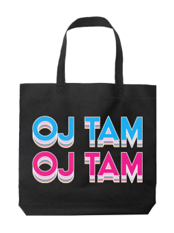 Torba Oj Tam Oj Tam Czarna - HiPanda! Śmieszne prezenty z Nadrukami ?