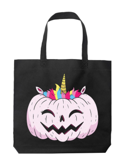 Torba Dynia Jednorożec Czarna - HiPanda! Śmieszne prezenty z Nadrukami ?