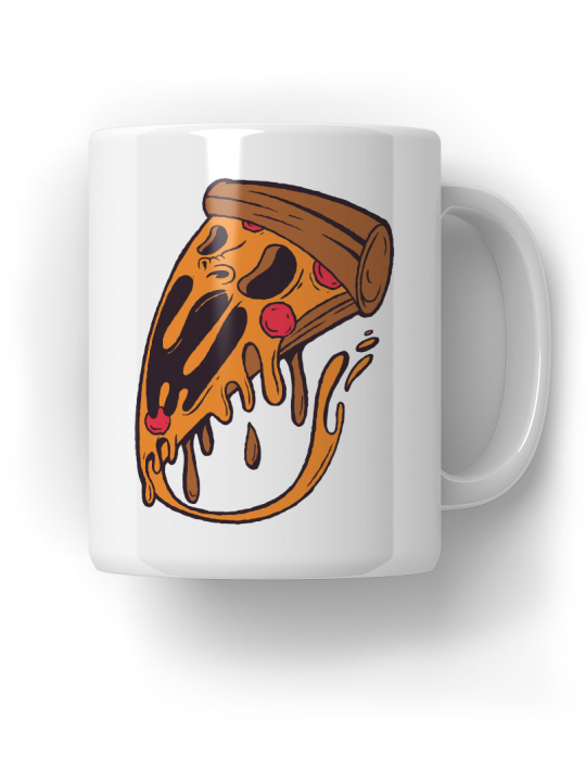 Kubek Monster Pizza - HiPanda! Śmieszne Prezenty z Nadrukami ?