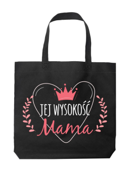 Torba Jej wysokość Mama Czarna - HiPanda! Śmieszne prezenty z Nadrukami ?