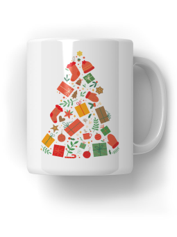 Kubek Christmas tree - HiPanda! Śmieszne Prezenty z Nadrukami ?