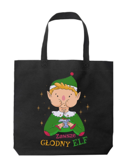 Torba Zawsze Głodny Elf - HiPanda! Śmieszne prezenty z Nadrukami ?