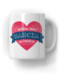 Kubek Jedyna taka Babcia - HiPanda! Śmieszne Prezenty z Nadrukami ?