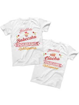 Zestaw koszulek Polizani Zaklepani Białe - HiPanda.pl