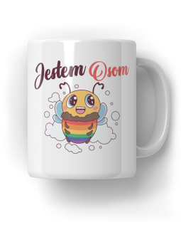 Kubek Jestem Osom - HiPanda! Śmieszne Prezenty z Nadrukami ?