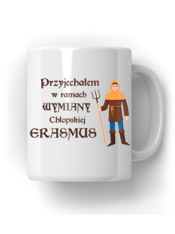 Kubek 1670 Erasmus - HiPanda! Śmieszne Prezenty z Nadrukami ?