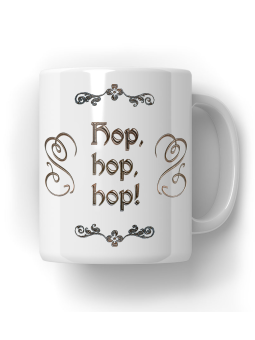 Kubek 1670 Hop, hop, hop! - HiPanda! Śmieszne Prezenty z Nadrukami ?