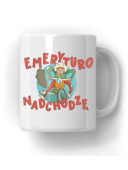 Kubek Emeryturo Nadchodzę - HiPanda! Śmieszne Prezenty z Nadrukami ?