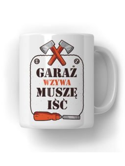 Kubek Garaż Wzywa - HiPanda! Śmieszne Prezenty z Nadrukami ?