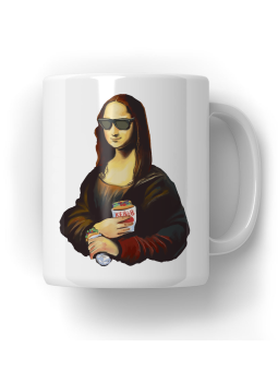 Kubek Mona Lisa Kebab - HiPanda! Śmieszne Prezenty z Nadrukami ?