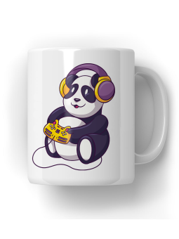 Kubek Panda Gracz - HiPanda! Śmieszne Prezenty z Nadrukami ?