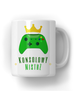 Kubek Konsolowy Mistrz - HiPanda! Śmieszne Prezenty z Nadrukami ?