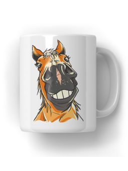 Kubek Śmieszny Koń - HiPanda! Śmieszne Prezenty z Nadrukami ?