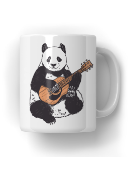 Kubek Panda Grająca na Gitarze - HiPanda! Śmieszne Prezenty z Nadrukami ?