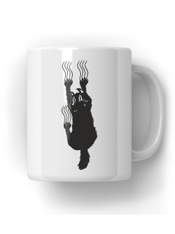 Kubek Spadający Kot - HiPanda! Śmieszne Prezenty z Nadrukami ?