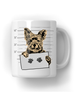 Kubek Pies York Przestępca - HiPanda! Śmieszne Prezenty z Nadrukami ?