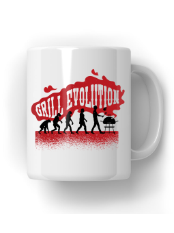 Kubek Grill Evolution - HiPanda! Śmieszne Prezenty z Nadrukami ?