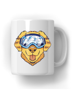 Kubek Pies Labrador Narciarz - HiPanda! Śmieszne Prezenty z Nadrukami ?