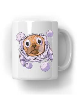 Kubek Pies Astronauta - HiPanda! Śmieszne Prezenty z Nadrukami ?