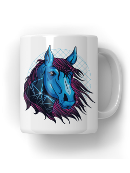 Kubek Neonowy Koń - HiPanda! Śmieszne Prezenty z Nadrukami ?