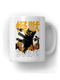 Kubek Anime Kot Kaiju - HiPanda! Śmieszne Prezenty z Nadrukami ?