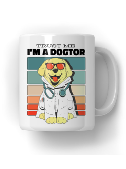 Kubek Trust Me I’m A Dogtor - HiPanda! Śmieszne Prezenty z Nadrukami ?
