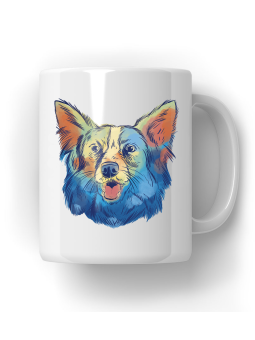 Kubek Pies Collie Watercolor - HiPanda! Śmieszne Prezenty z Nadrukami ?