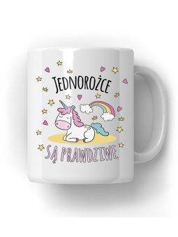 Kubek Jednorożce Są Prawdziwe - HiPanda! Śmieszne Prezenty z Nadrukami ?