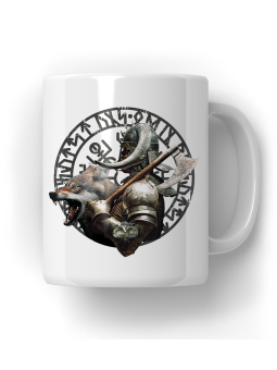 Kubek Wilk Viking - HiPanda! Śmieszne Prezenty z Nadrukami ?