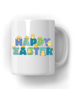 Kubek Happy Easter - HiPanda! Śmieszne Prezenty z Nadrukami ?