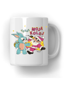 Kubek Teraz Moja Kolej - HiPanda! Śmieszne Prezenty z Nadrukami ?