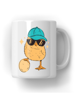 Kubek Kurczak w Okularach - HiPanda! Śmieszne Prezenty z Nadrukami ?