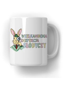 Kubek Wielkanocna Inspekcja Słodyczy - HiPanda! Śmieszne Prezenty z Nadrukami ?